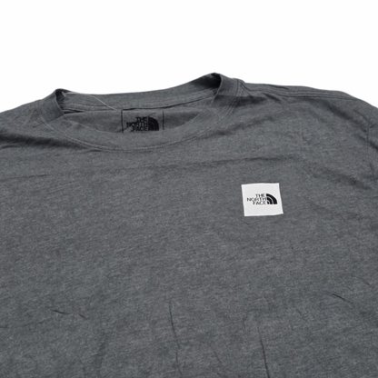 Playera The North Face Mediana M Gris Manga Larga (Usado)