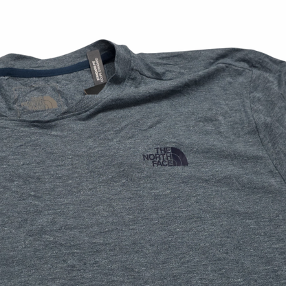 Playera The North Face 2xl Azul Standard Fit Manga Larga (NUEVO)