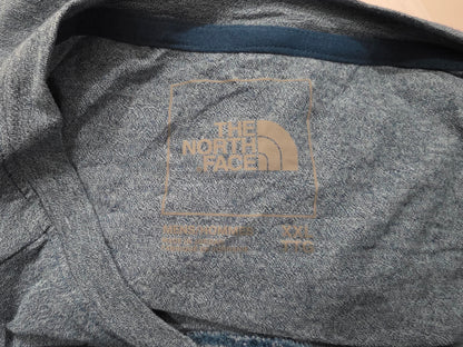 Playera The North Face 2xl Azul Standard Fit Manga Larga (NUEVO)