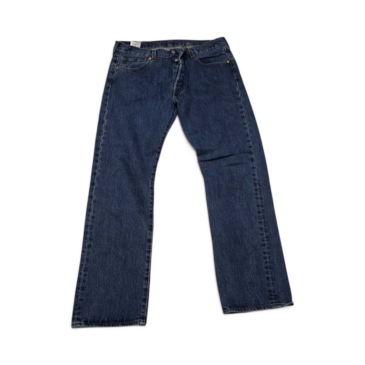 Pantalon Levis 501 34x30 Recto Clasico Azul Marino (Usado)