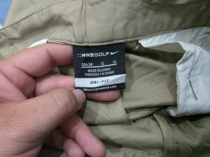 Pantalon Nike Golf 34x34 Recto Cafe (Usado)