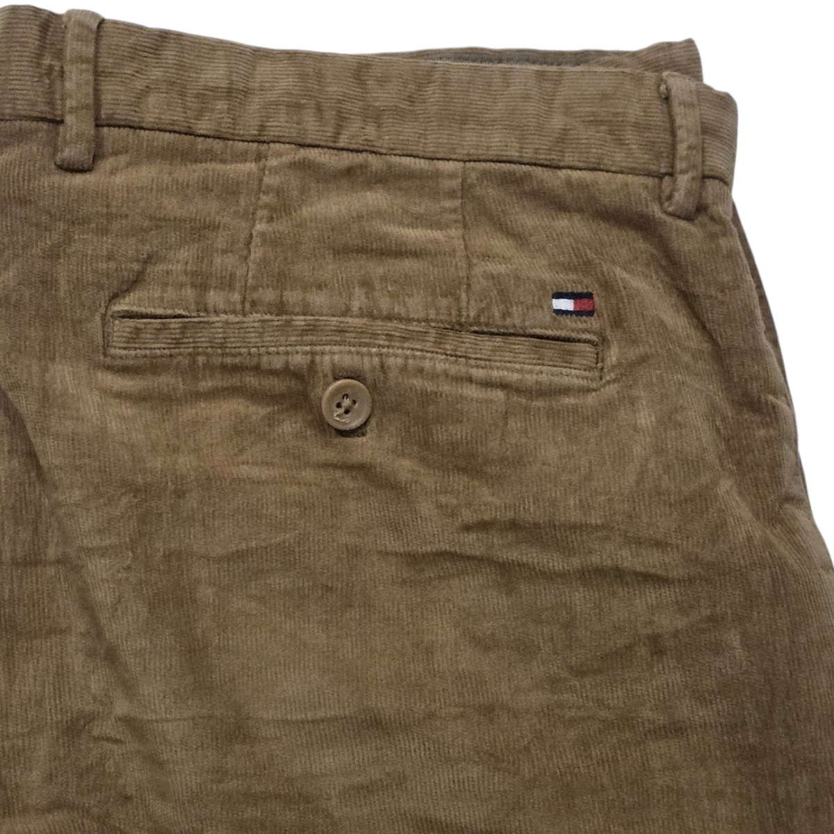 Pantalon Tommy Hilfiger 36x30 Recto Pana Cafe (Usado)