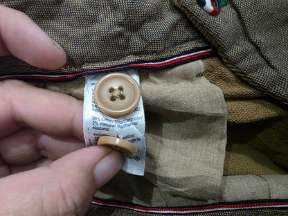 Pantalon Tommy Hilfiger 36x30 Recto Pana Cafe (Usado)