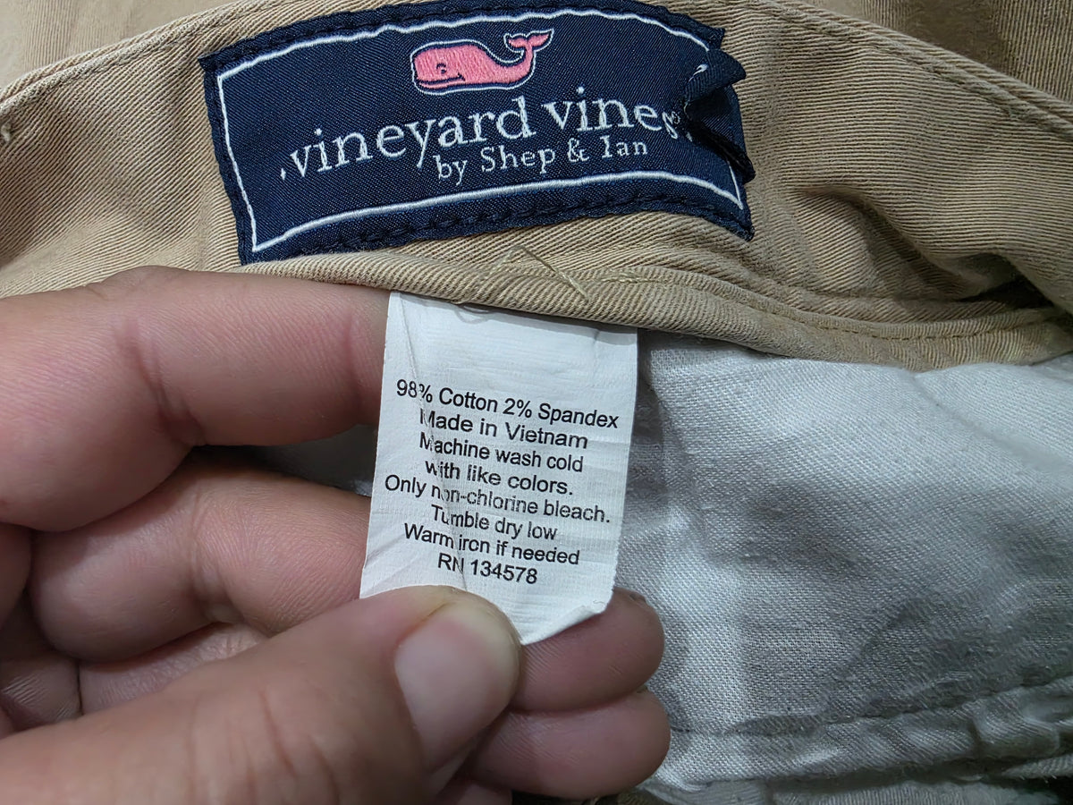 Pantalon Vineyard Vines 40x32 Recto Cafe (Usado)
