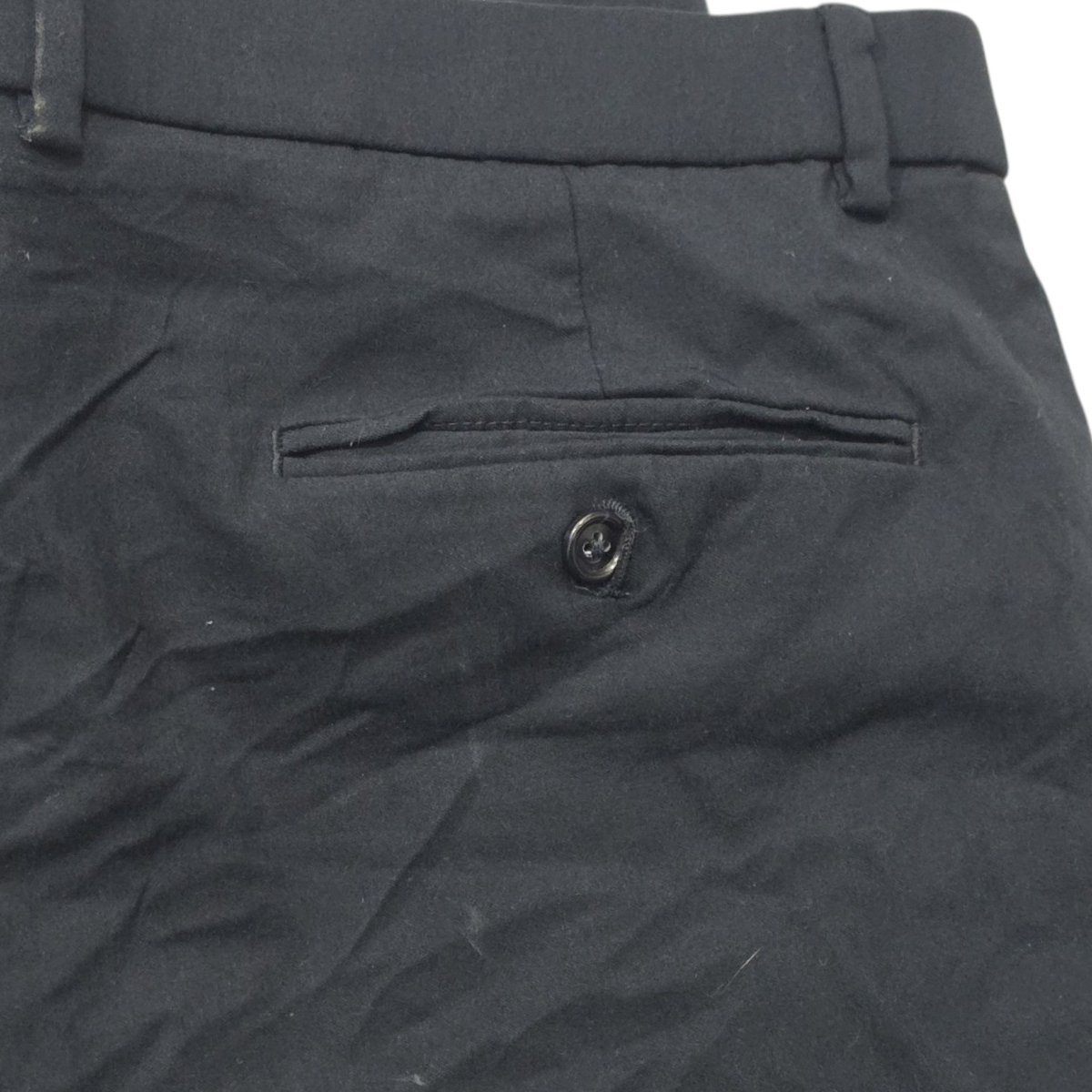 Pantalon Tommy Hilfiger 40x32 Recto Negro Stretch (Usado)