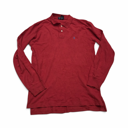 Playera Polo Ralph Lauren Adolescente Xl 18-20 Manga Larga (Usado)