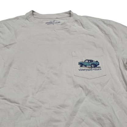Playera Vineyard Vines Chico S Beige Coche (Usado)