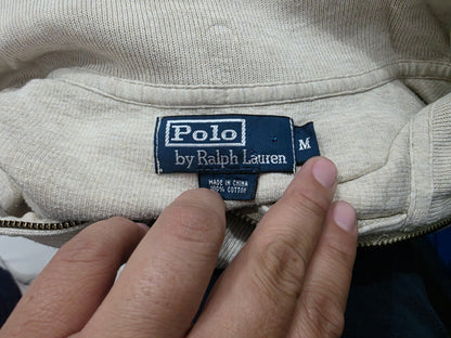 Sueter Ralph Lauren Mediana M Beige Pony Cafe (Usado)