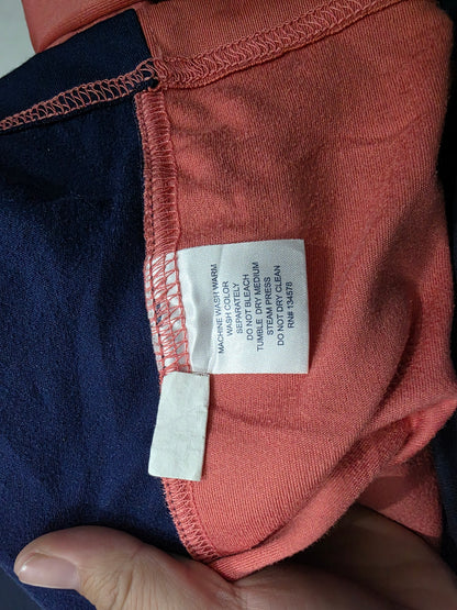 Sudadera Vineyard Vines Mediana M Coral Cierre Corto (Usado)