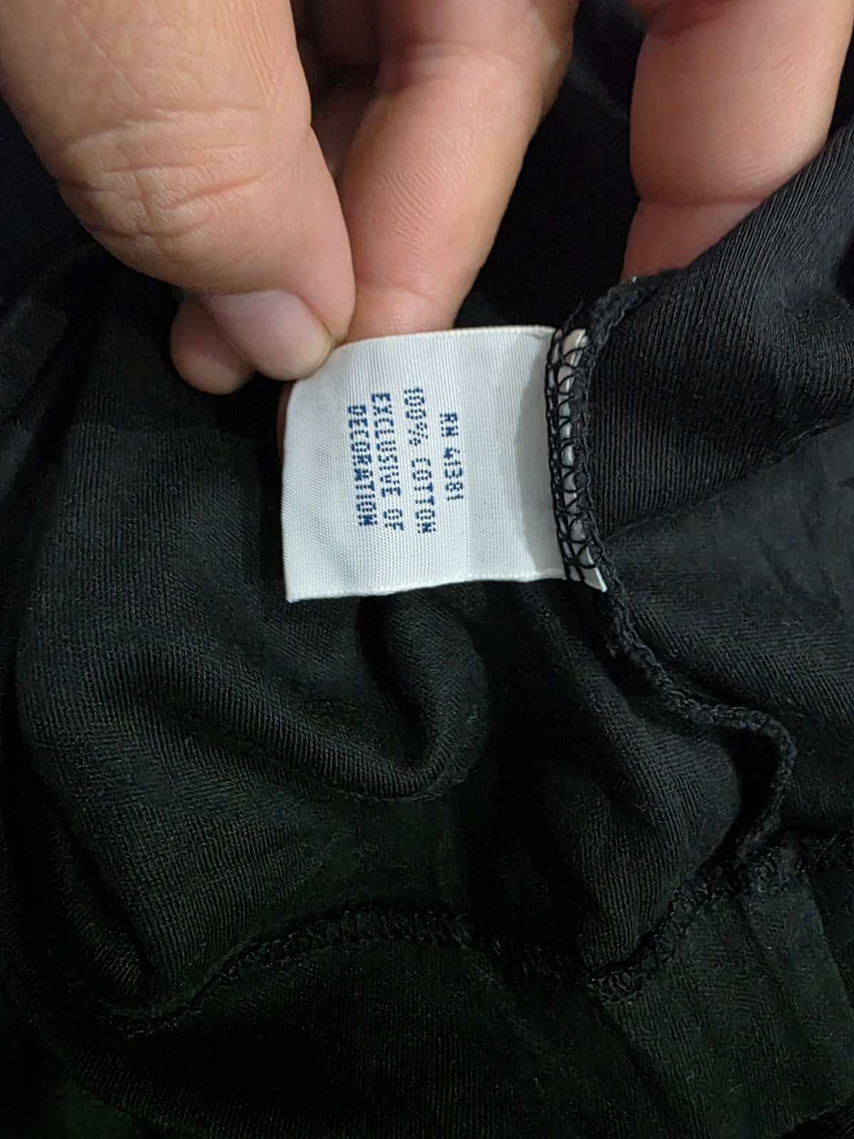 Sueter Ralph Lauren Grande L Negro Pony Blanco Cierre Corto (Usado)