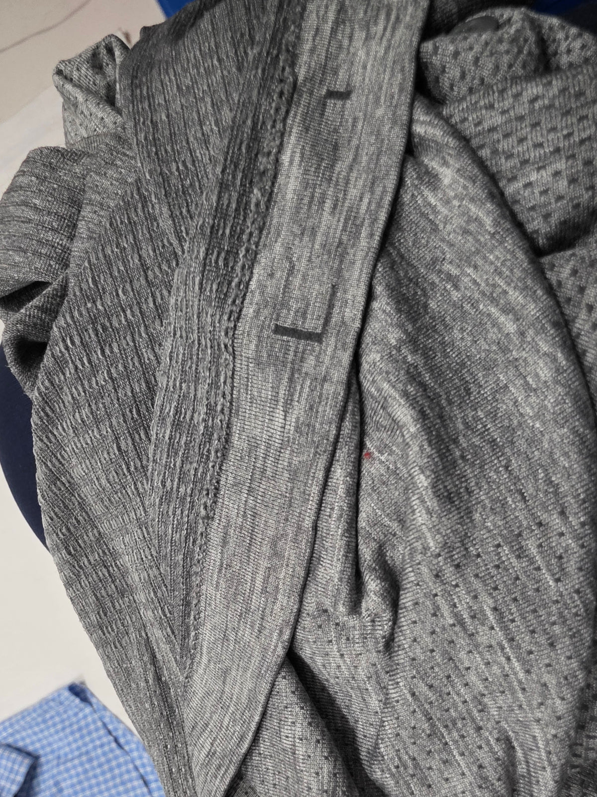 Playera Manga Larga Lululemon Grande L Gris (Usado)