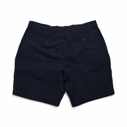 Bermuda Tommy Hilfiger Talla 34 Classic Fit Azul Puntos (Usado)