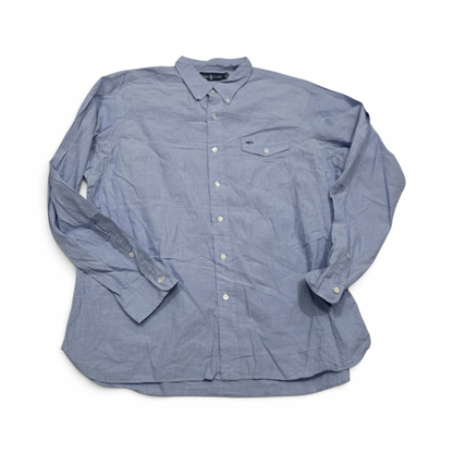 Camisa Ralph Lauren Xgrande Xl Azul Claro Letra Rpl (Usado)