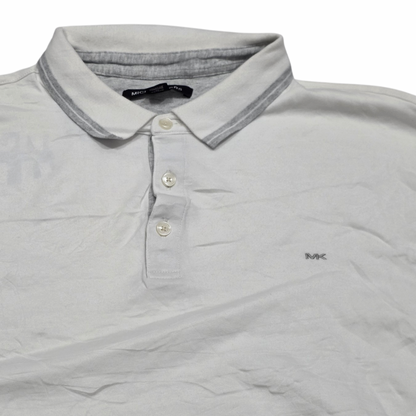 Playera Polo Michael Kors Xgrande Xl Blanco (Usado)