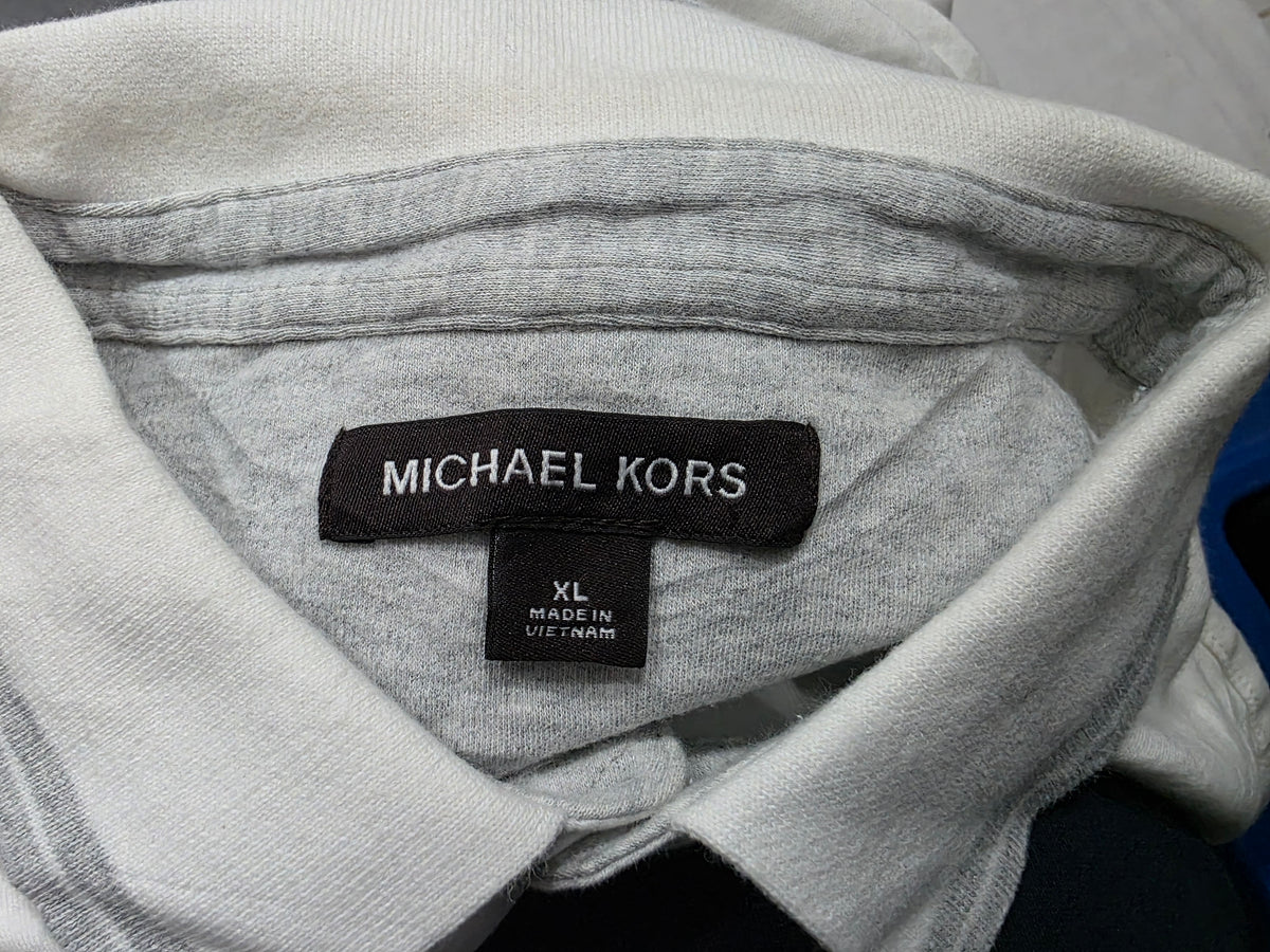 Playera Polo Michael Kors Xgrande Xl Blanco (Usado)
