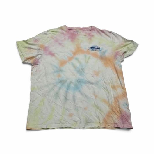 Playera Vineyard Vines Xgrande Xl Azul Colores (Usado)