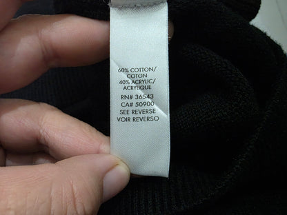 Sueter Calvin Klein Xgrande Xl Negro Lineas (Usado)