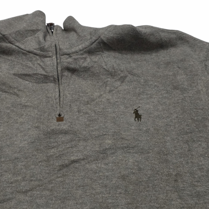 Sueter Ralph Lauren Xgrande Xl Cafe Pony Cafe Cierre Corto (Usado)