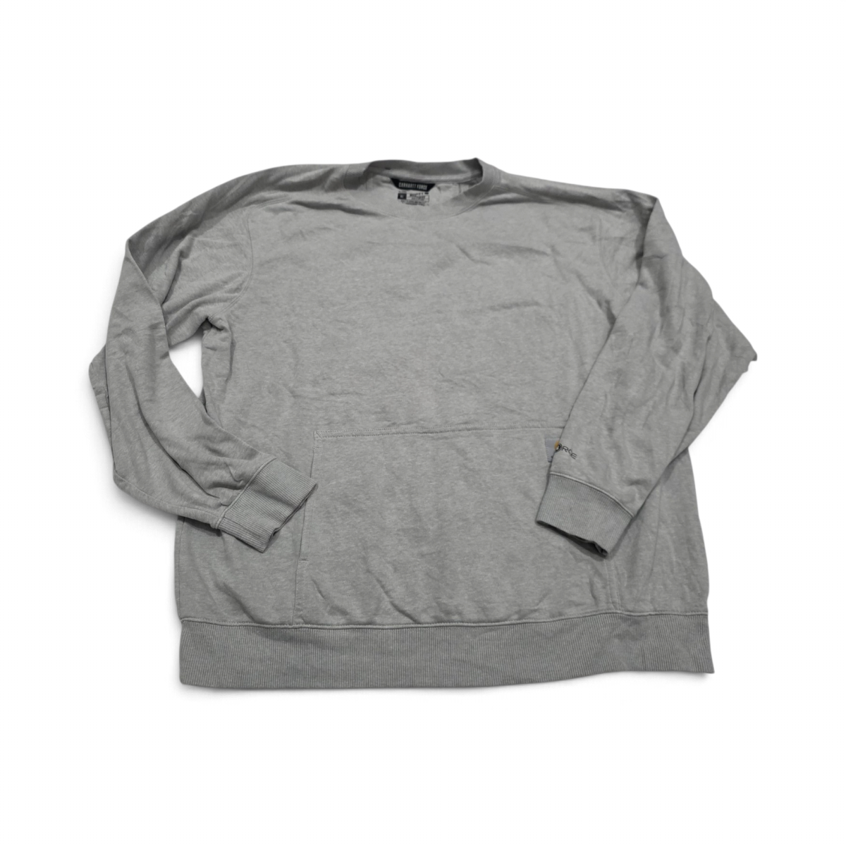 Sudadera Carhartt Force Xgrande Relaxed Fit Gris (Usado)