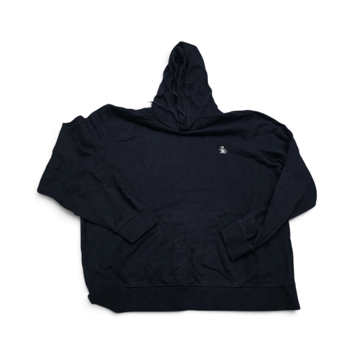 Sudadera Penguin Xgrande Xl Azul Gorro (Usado)