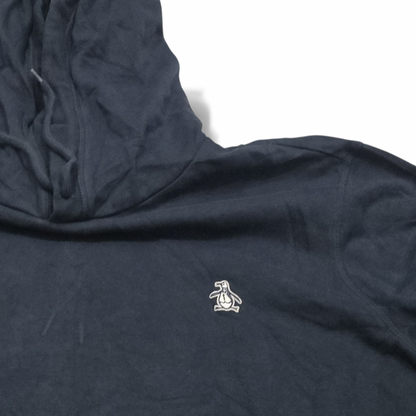 Sudadera Penguin Xgrande Xl Azul Gorro (Usado)