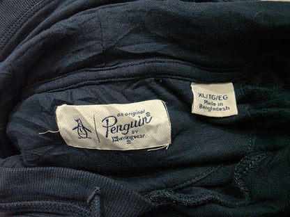 Sudadera Penguin Xgrande Xl Azul Gorro (Usado)