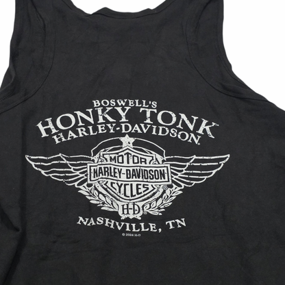 Playera Harley Davidson Xgrande Xl Negro Mujer Sin Mangas (Usado)