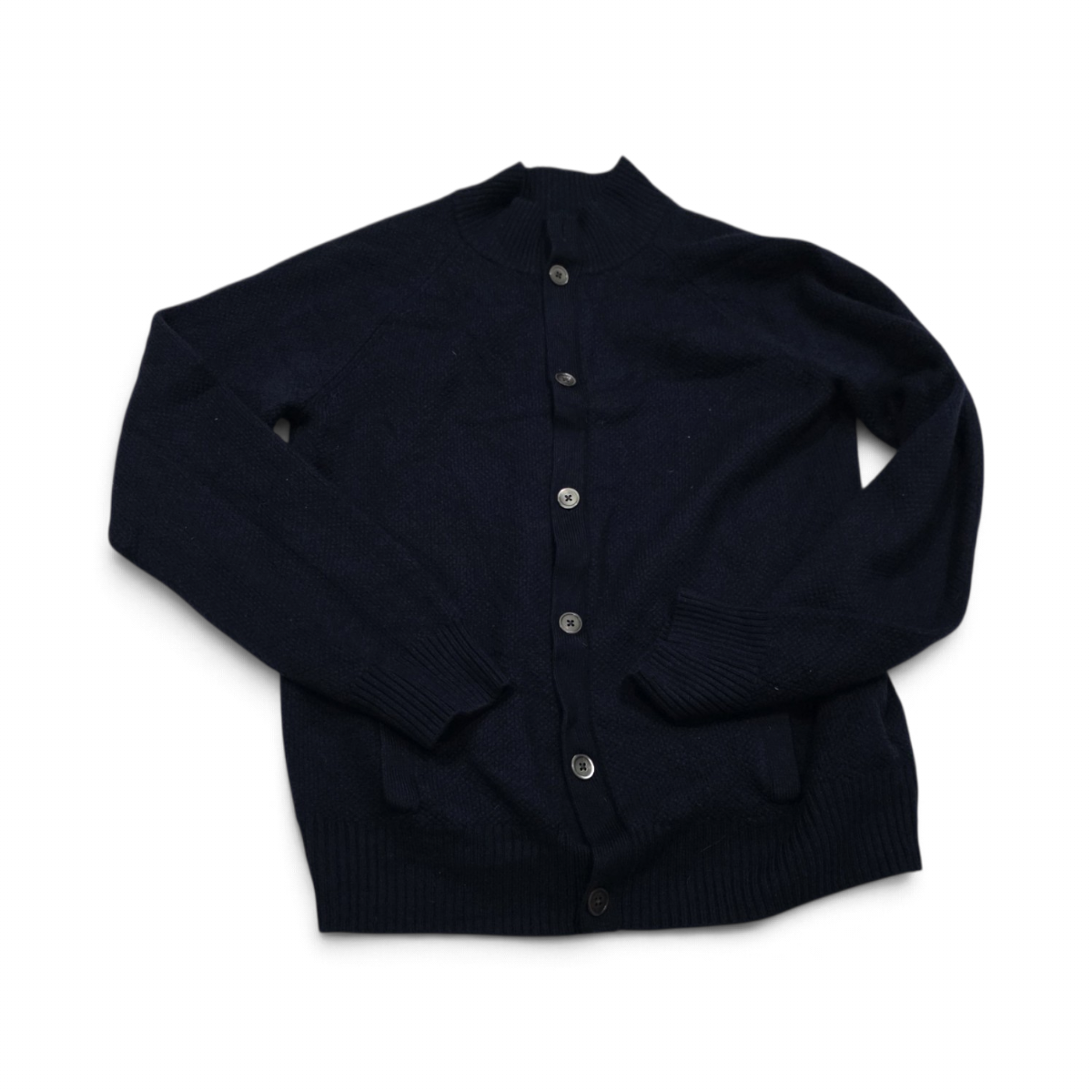Cardigan Brooks Brothers 2xl Azul Lana Saxxon Botones (Usado)