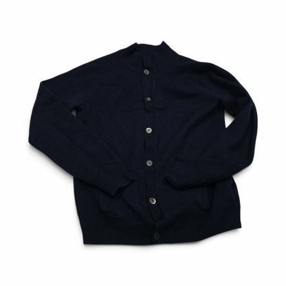 Cardigan Brooks Brothers 2xl Azul Lana Saxxon Botones (Usado)
