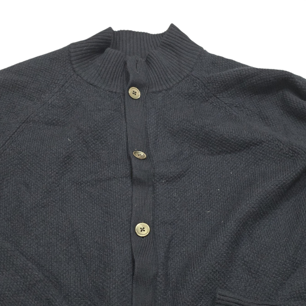 Cardigan Brooks Brothers 2xl Azul Lana Saxxon Botones (Usado)