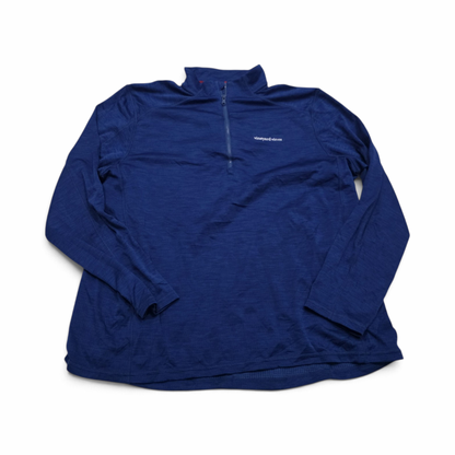 Sudadera Vineyard Vines 2xl Azul Cierre Corto (Usado)