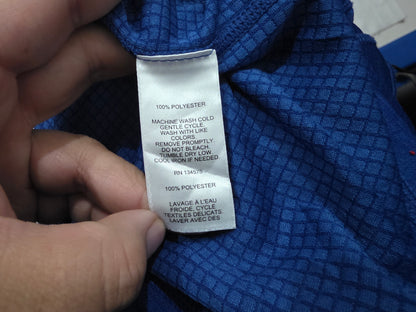 Sudadera Vineyard Vines 2xl Azul Cierre Corto (Usado)