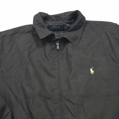 Chamarra Ralph Lauren 2xl Tall Harrington Jacket Negro (Usado)