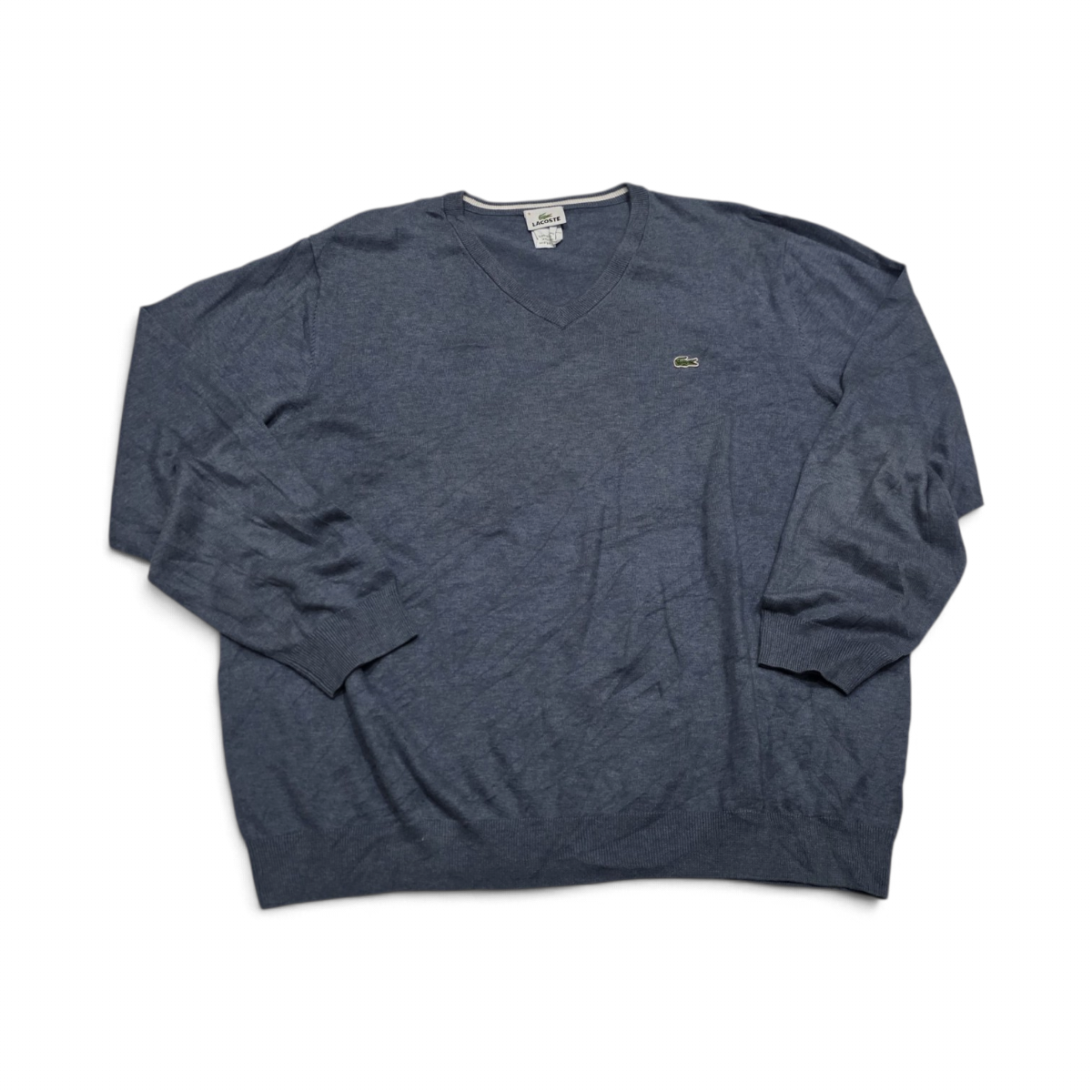 Sueter Lacoste 3xl Fr 8 Azul (Usado)