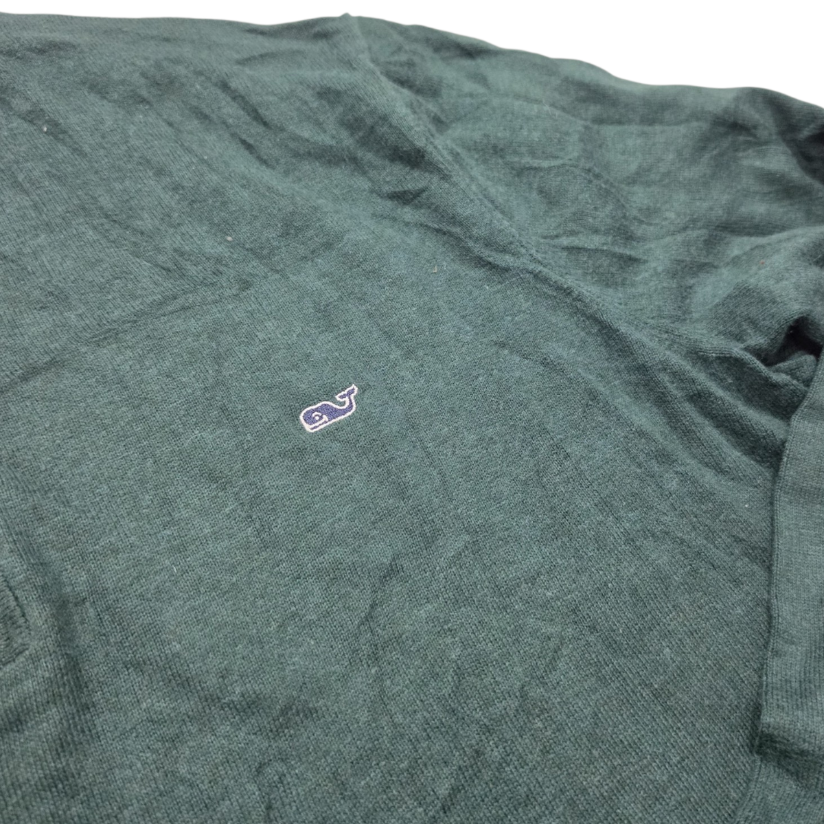 Sueter Vineyard Vines Xgrande Xl Cierre Corto Verde (Usado)