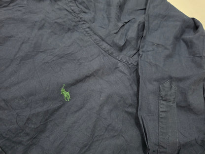 Camisa Ralph Lauren Xgrande Xl Azul Deslavado Pony Verde (Usado)