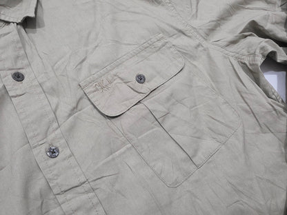 Camisa Calvin Klein Jeans Xgrande Xl Cafe (Usado)