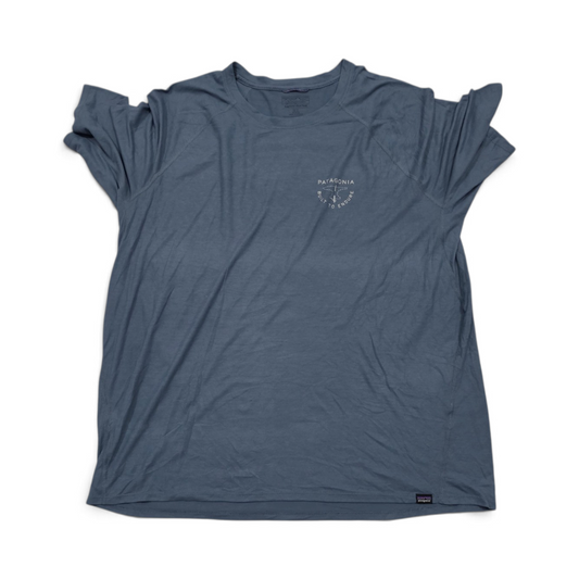 Playera Patagonia Xgrande Xl Azul Deslavado (Usado)