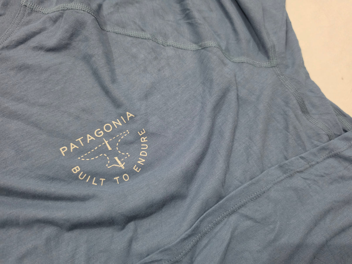 Playera Patagonia Xgrande Xl Azul Deslavado (Usado)