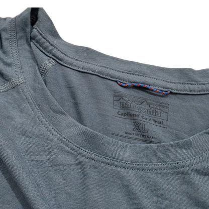 Playera Patagonia Xgrande Xl Azul Deslavado (Usado)
