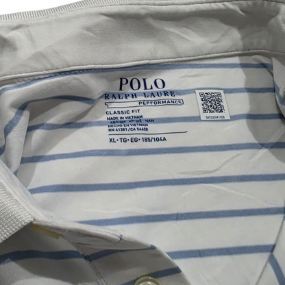 Playera Polo Ralph Lauren Performance Xgrande Xl Blanca (Usado)