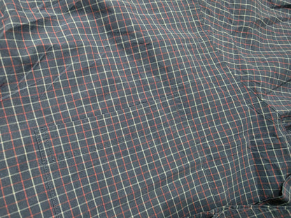 Camisa Brooks Brothers Xgrande Xl Azul Cuadro Deslavado (Usado)
