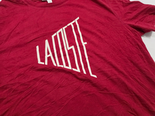 Playera Lacoste Xgrande Xl Vino (Usado)
