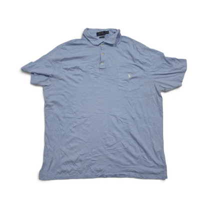 Playera Polo Ralph Lauren Xgrande Xl Classic Fit Azul Claro (Usado)