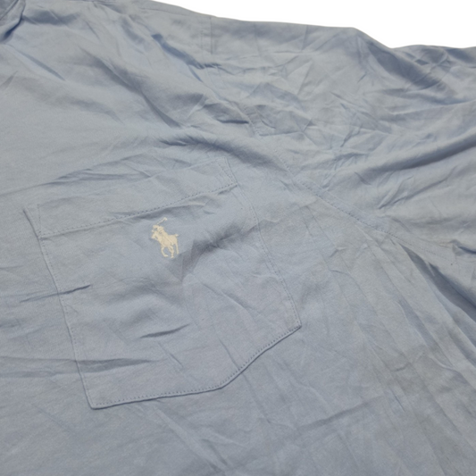 Playera Polo Ralph Lauren Xgrande Xl Classic Fit Azul Claro (Usado)