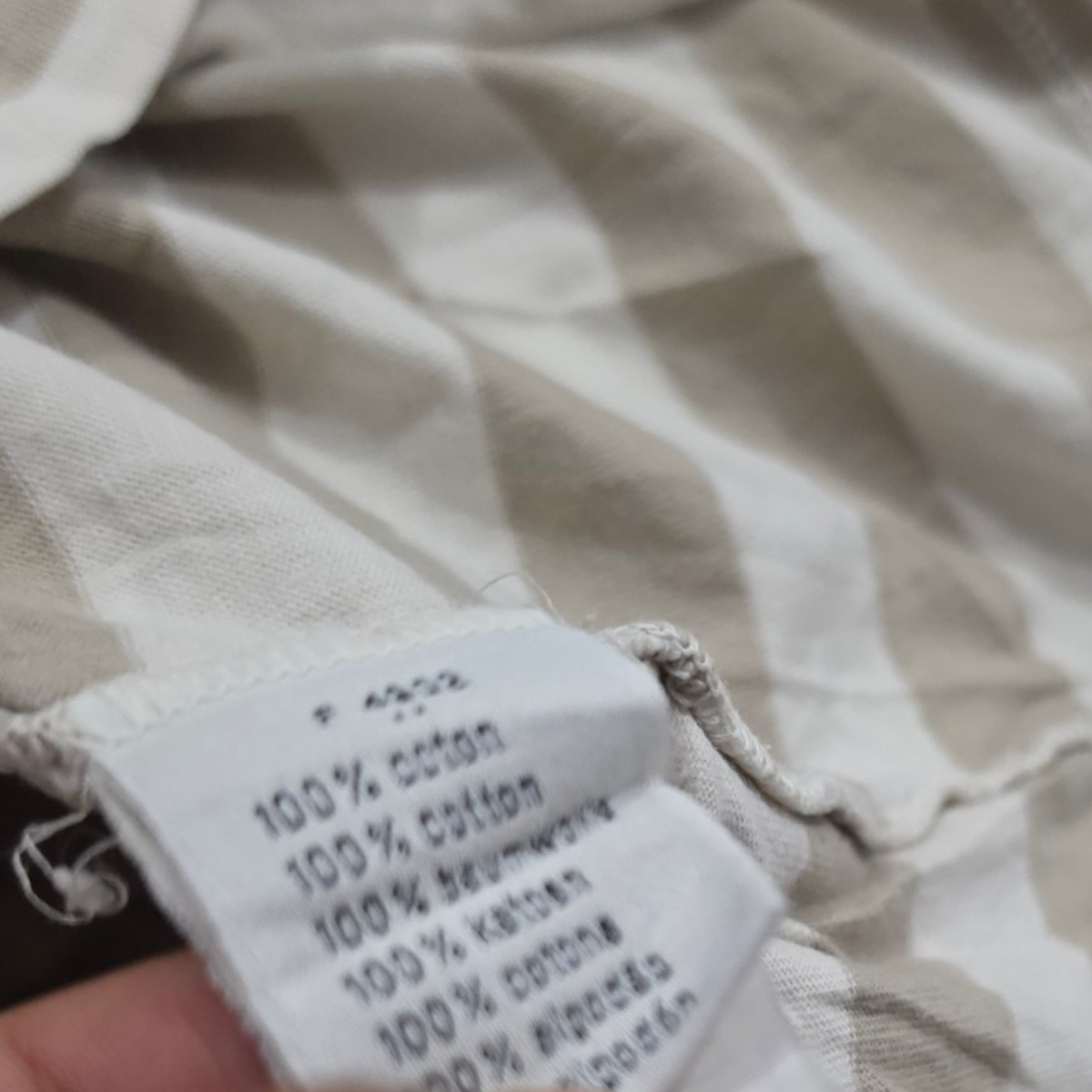 Playera Lacoste Líneas 2xl Fr 7 Café (Usado)
