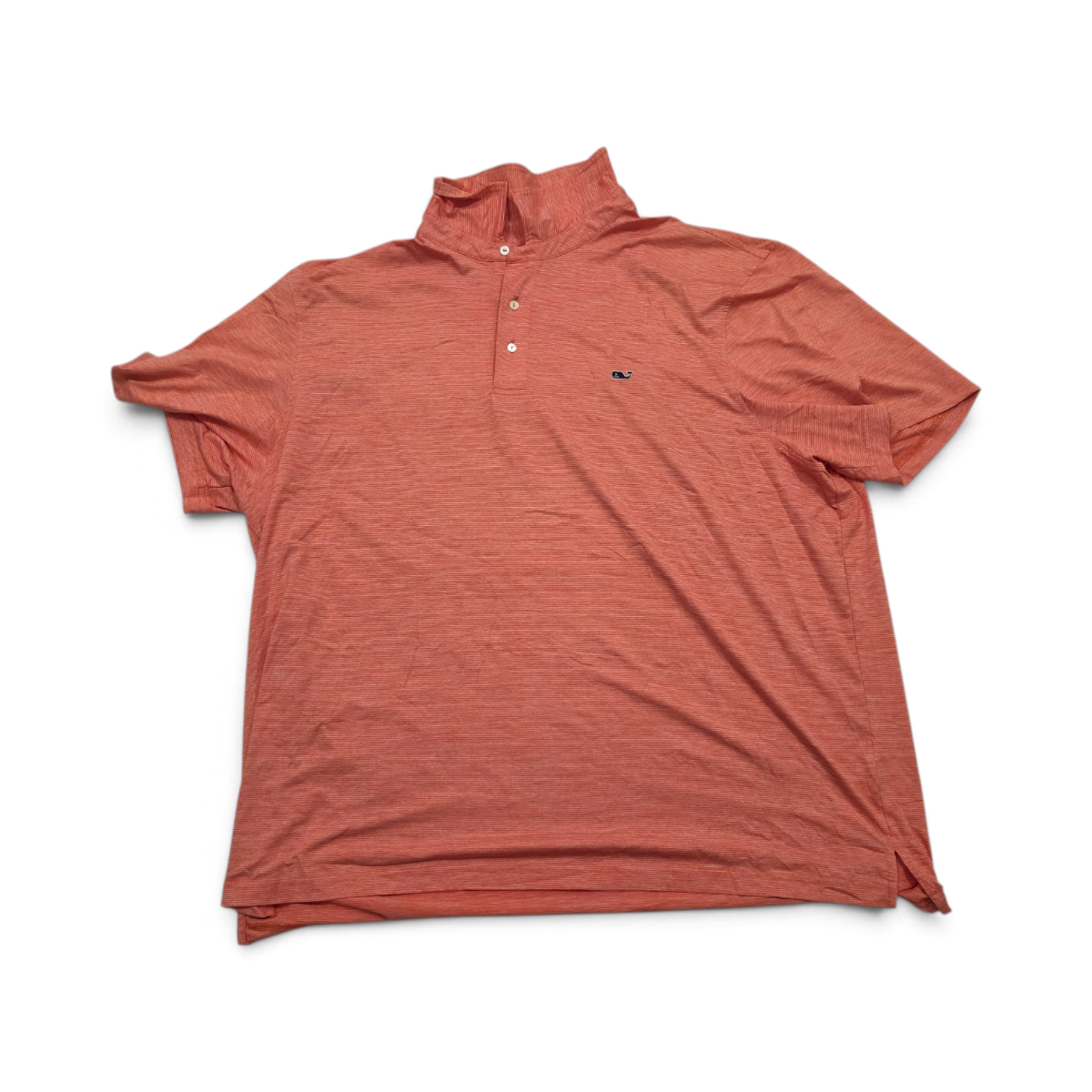 Polo Vineyard Vines Performance 3xb Naranja (Usado)