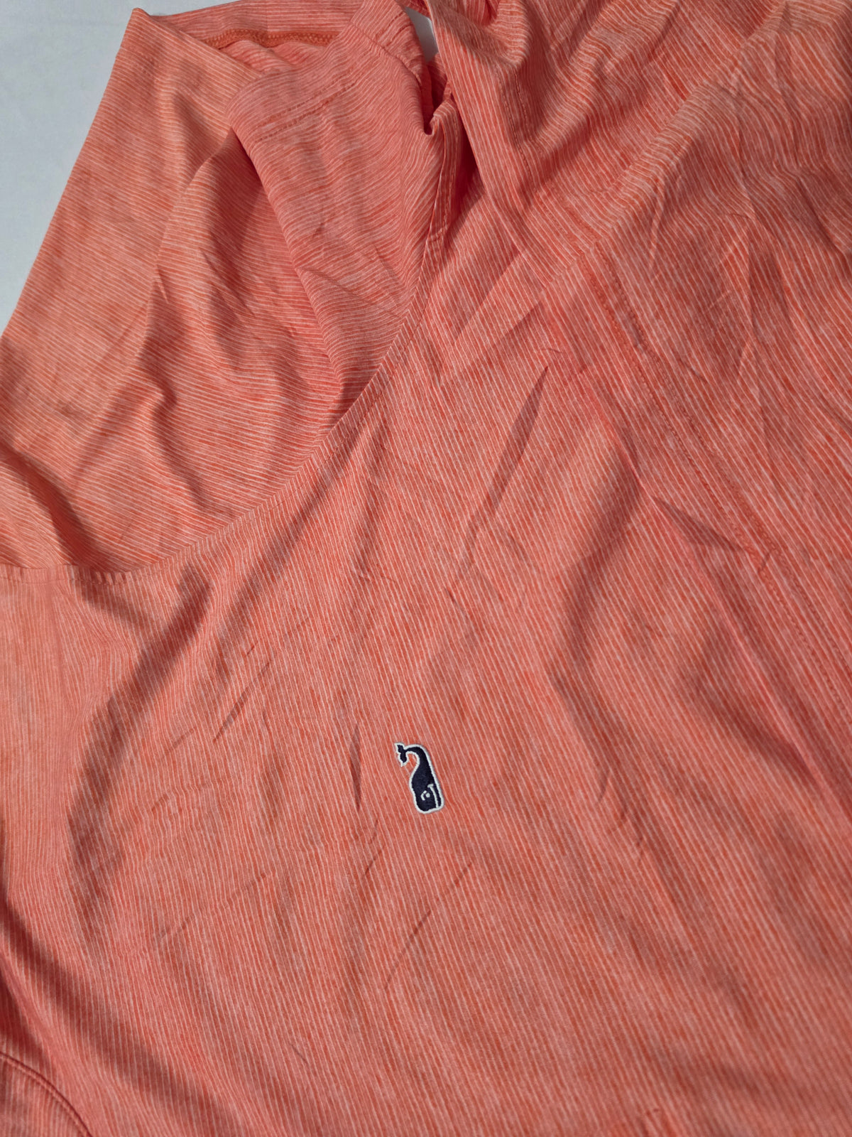 Polo Vineyard Vines Performance 3xb Naranja (Usado)
