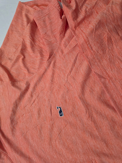 Polo Vineyard Vines Performance 3xb Naranja (Usado)