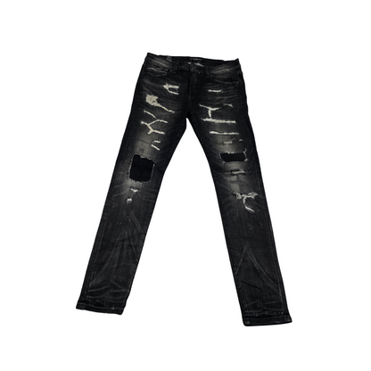 Pantalon Cult Of Individuality 34x32 Skinny Negro (Usado)